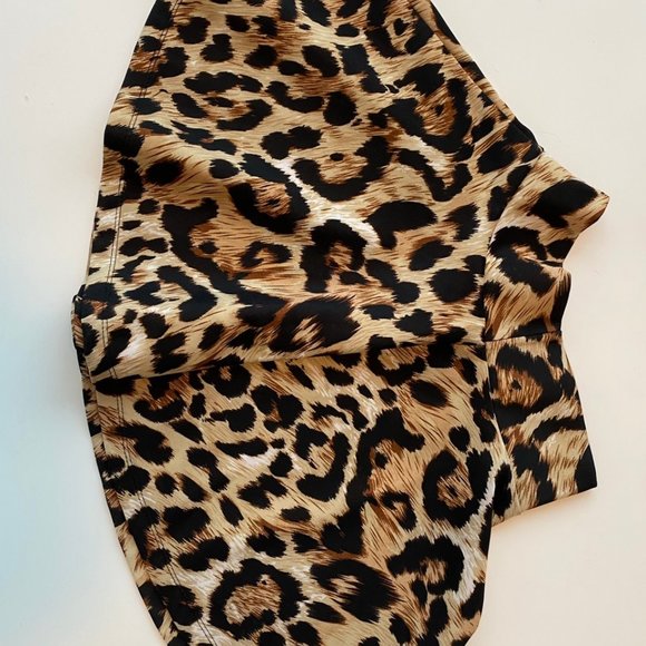 leopard party mini skirt - Picture 3 of 4